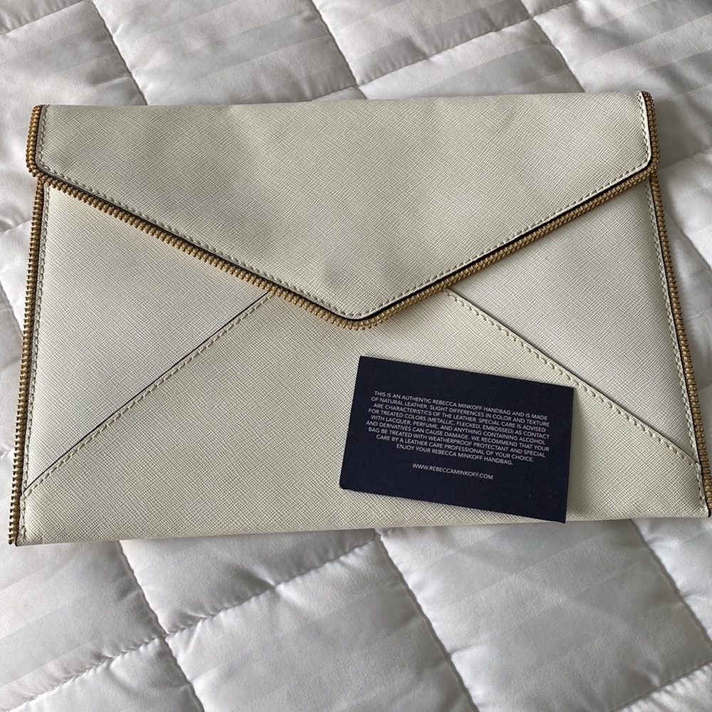 REBECCA MINKOFF
Leather Envelope Clutch - Picture 6 of 9